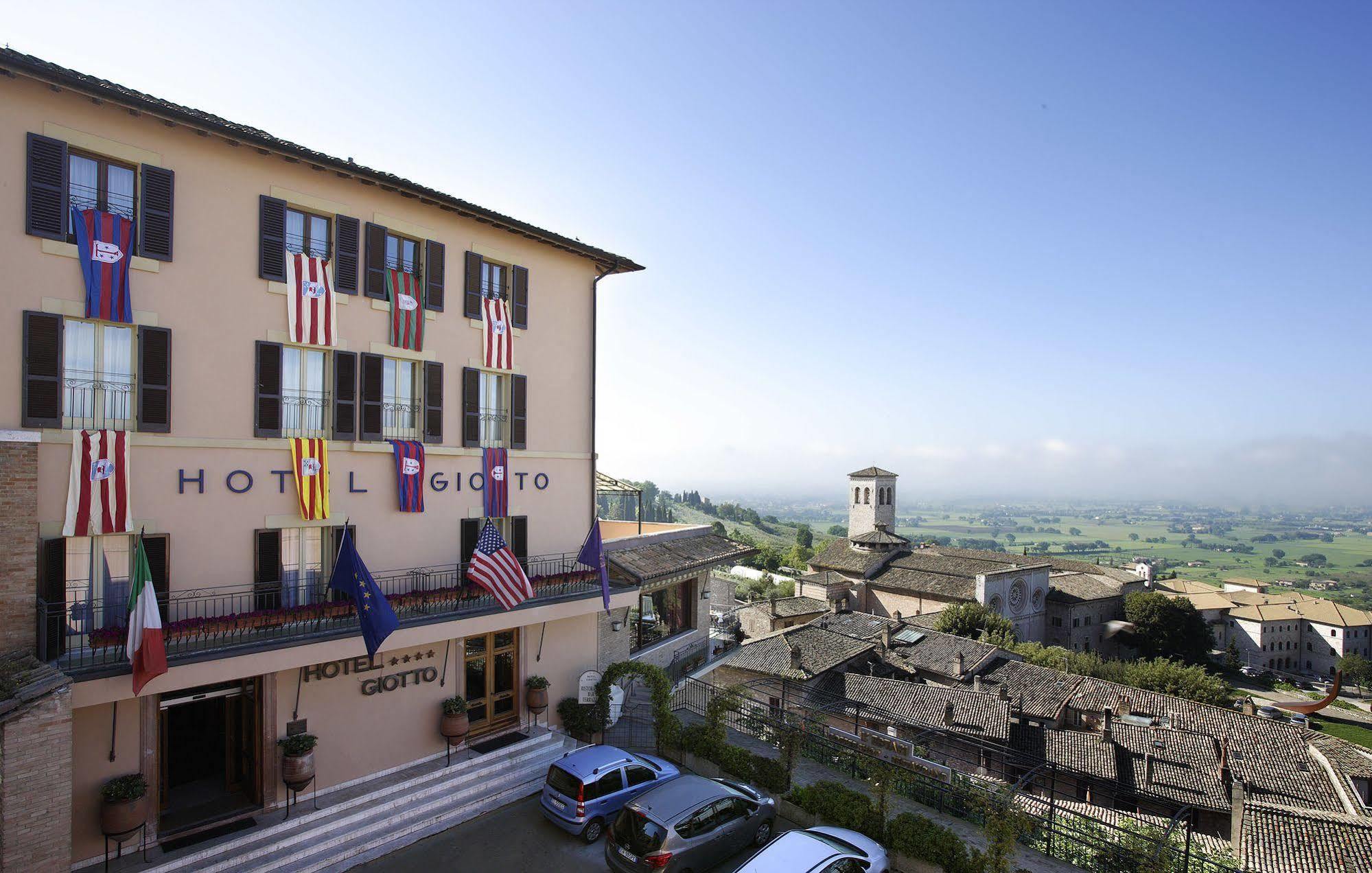Giotto Hotel & Spa Assisi Exteriör bild